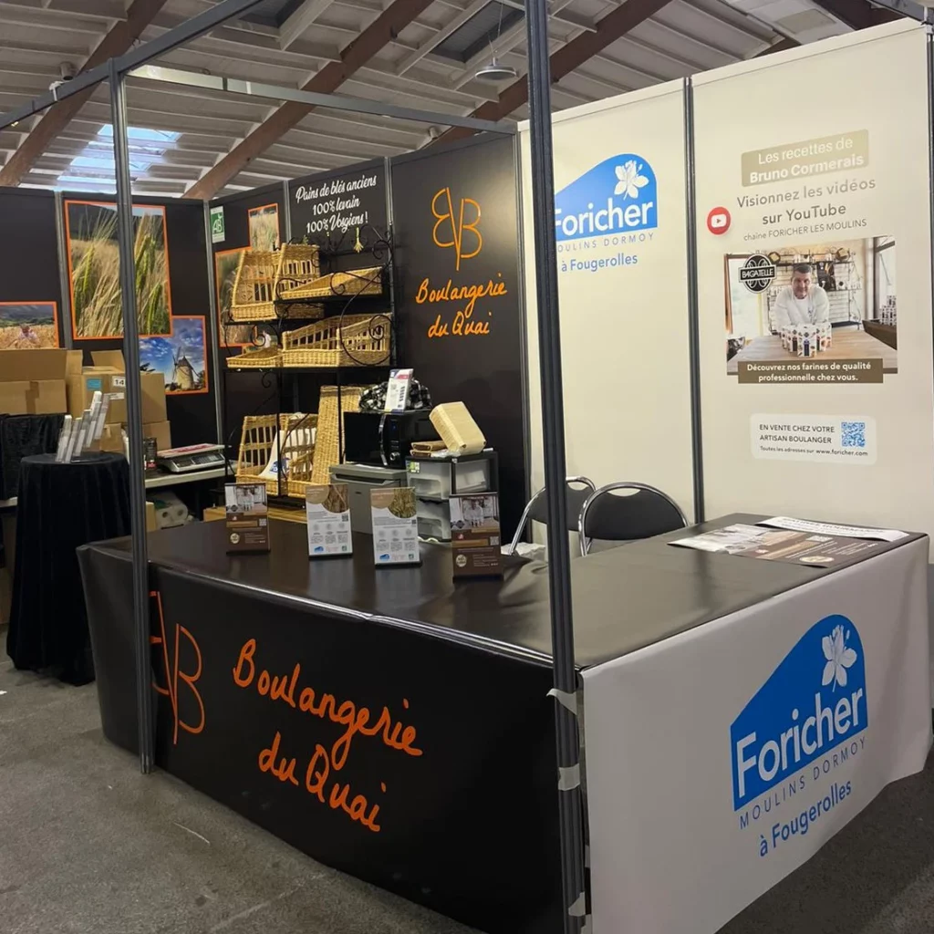 salon professionnel stand PLV boulangerie du quai