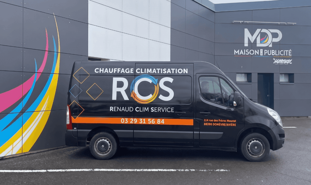 marquage utilitaire RCS - Metz, Nancy et Epinal