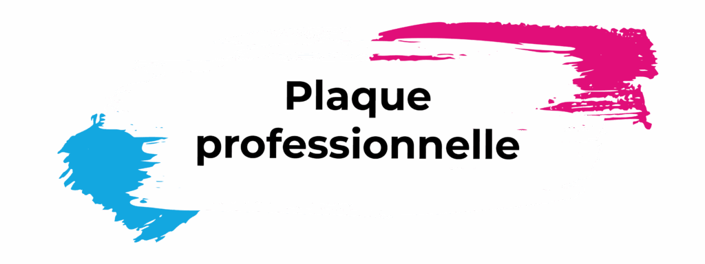 plaque professionnelle - Avocats, médecins - Epinal, Nancy et Metz