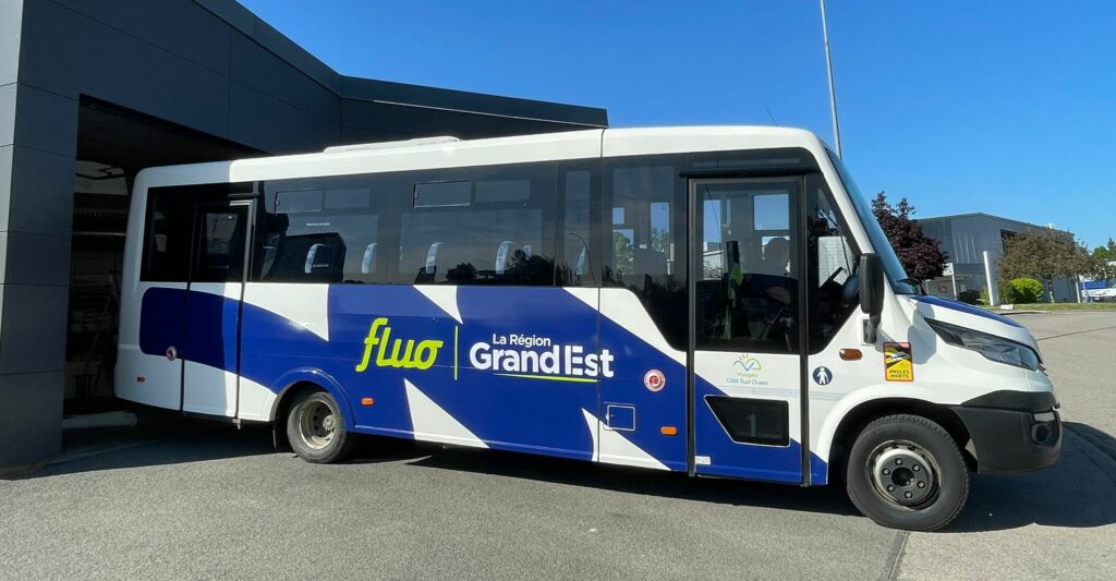 Semi covering flotte Fluo grand est - Epinal, Nancy et Metz