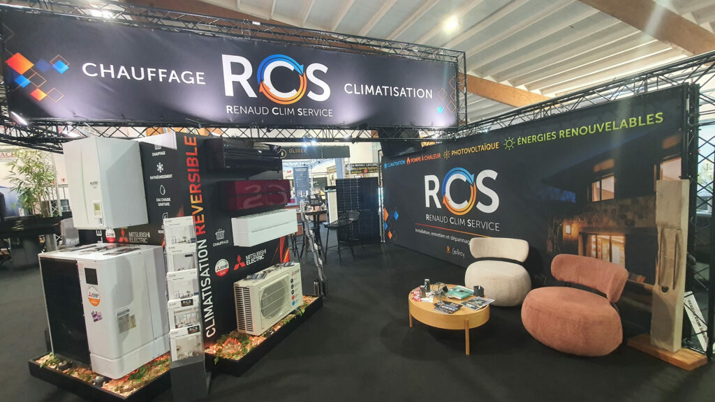 Stand RCS - aménagement stand - Epinal, Nancy et Metz
