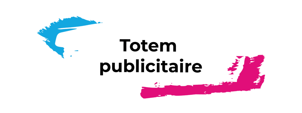 totem publicitaire : plats, multi-locataires, galbé - Marchal Pub - Epinal, Nancy et Metz