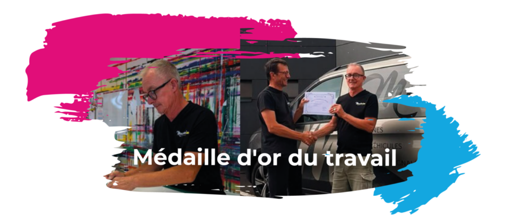 Francis médaille du travail - Epinal - Marchal Pub