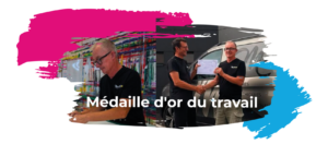 Francis médaille du travail - Epinal - Marchal Pub